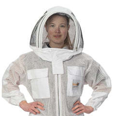 Premium Beekeeping Suit 3 Layer Ventilated Professional VIP safta bee uk