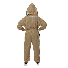  bee keeping suit brown three layer bee suit protection  by safta bee uk