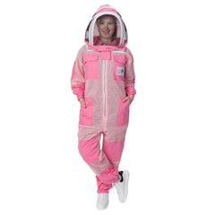 Pink Beekeeping Suit 3 Layer