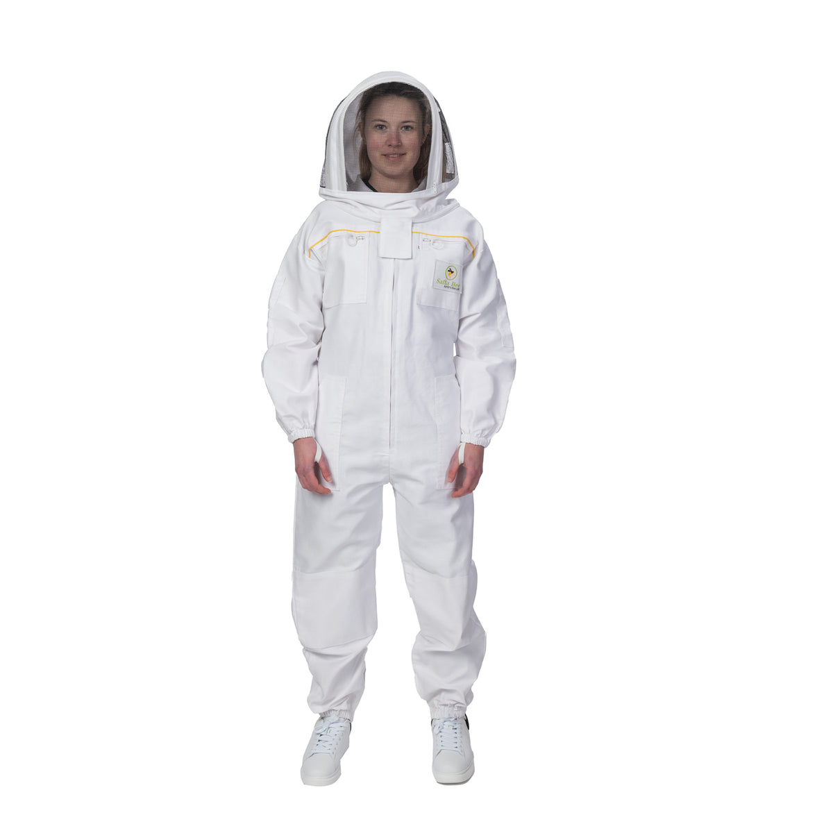 Safta Premium Poly Cotton Beekeeper Suit With Fencing Veil