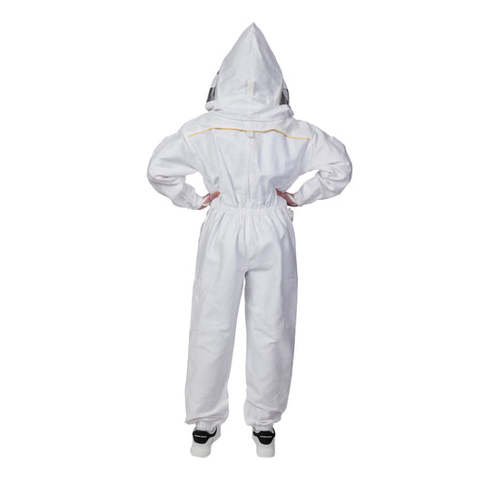 Safta Premium Poly Cotton Beekeeper Suit With Fencing Veil