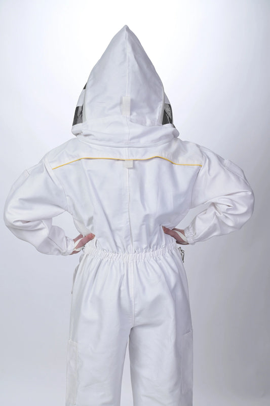 Safta Premium Poly Cotton Beekeeper Suit With Fencing Veil