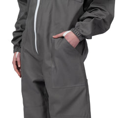 Beekeeping Premium Beekeeping Suit Grey Cotton Beekeeper Ventilated Sting Proof Veil Beehives