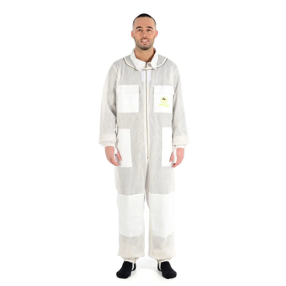  Beekeeping 3 Layer Ventilated Bee Suit safta bee uk