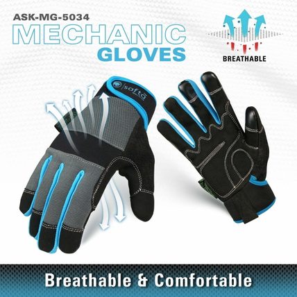 Synthetic Leather Gloves 