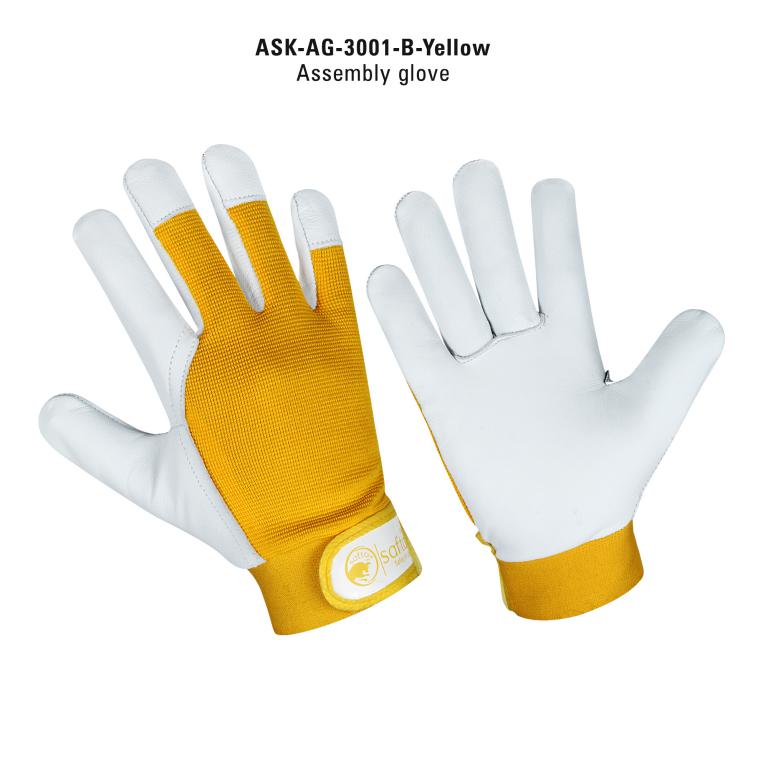 Yellow Work Gloves